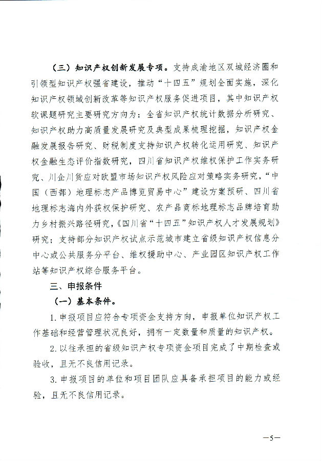 四川省知识产权服务促进中心关于申报2021年省级知识产权专项资金项目的通知_页面_05.jpg